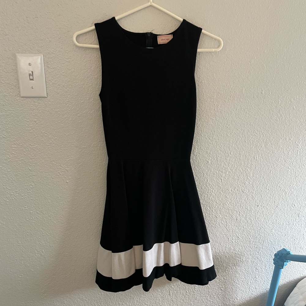 Nordstrom Black and White Dress